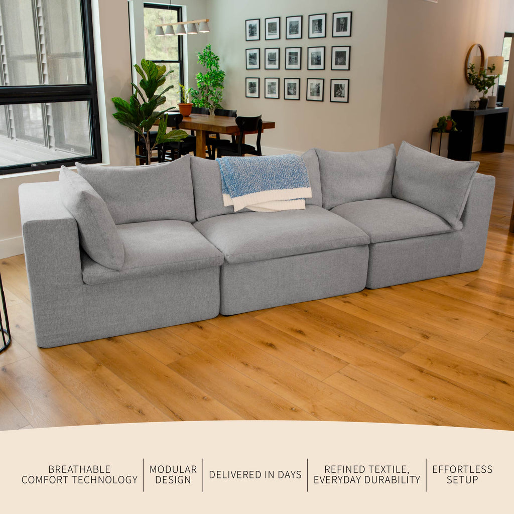 Averra™ 3 Piece Modular Sectional Sofa