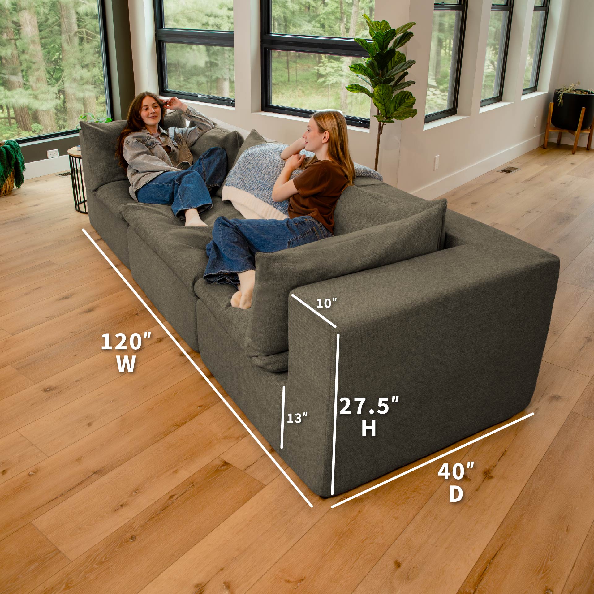 Averra™ 3 Piece Modular Sectional Sofa